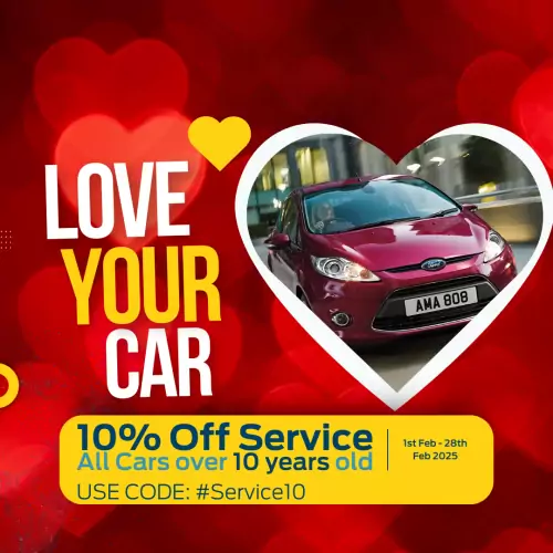 Save 10% off Service this February